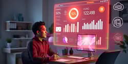 Use voice commands to manage your finances