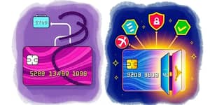 What is the difference between debit and credit cards