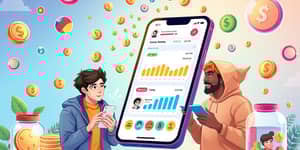 Learn financial literacy through gamified mobile challenges