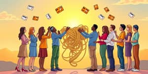 Solutions that consolidate debt across lenders