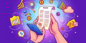 Scan receipts to track purchases and build financial habits