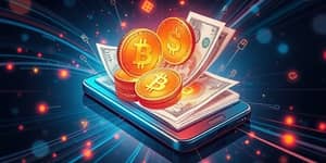 Crypto-enabled wallets that allow instant conversions