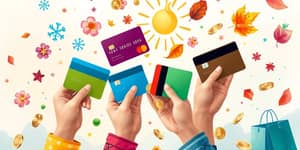 Credit cards with rotating categories for seasonal spending