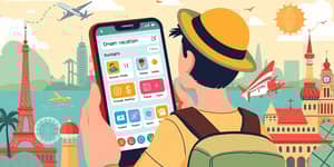 Plan a trip and set savings targets in the same app