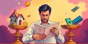 Track net worth across assets, debts, and investments