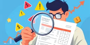 Read a credit report and spot red flags