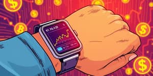 Download an app that syncs with your smartwatch for finance on-the-go