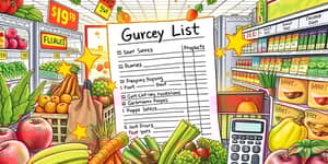Make a shopping list that saves you money