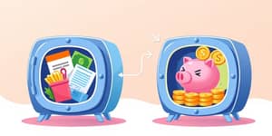 What is a checking account vs. savings account