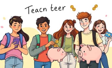 Accounts for teens to learn responsible money management