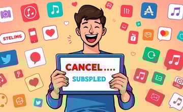 How to cancel unused subscriptions and save monthly