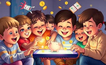 Digital platforms that teach kids to save