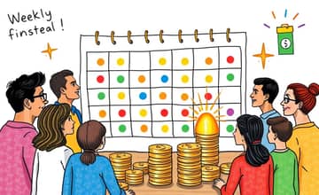 Convert financial goals into actionable weekly plans