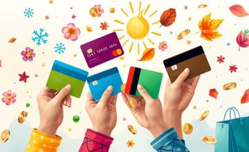 Credit cards with rotating categories for seasonal spending