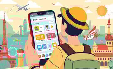 Plan a trip and set savings targets in the same app