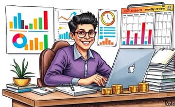 Set up a monthly financial check-in that sticks