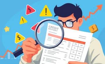Read a credit report and spot red flags