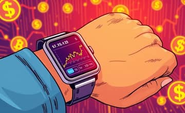 Download an app that syncs with your smartwatch for finance on-the-go