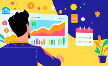 Track net worth and monitor progress over time