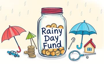 Create a rainy day fund for peace of mind