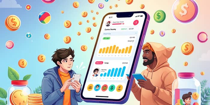 Learn financial literacy through gamified mobile challenges