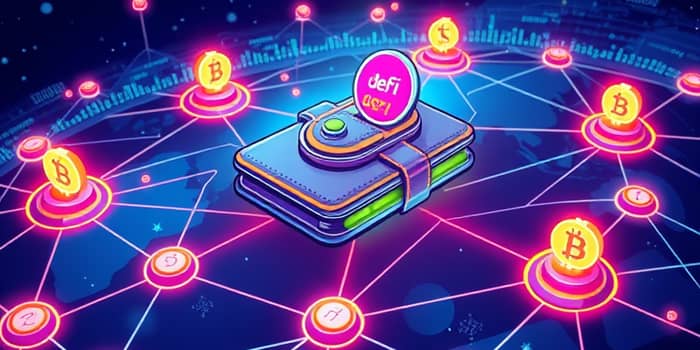 Crypto wallets with integrated DeFi features
