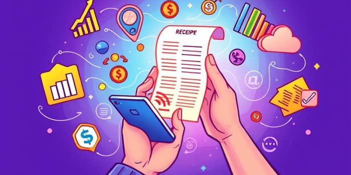 Scan receipts to track purchases and build financial habits