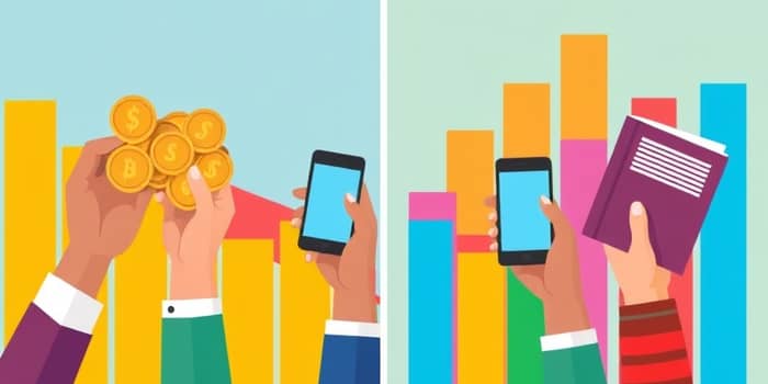 Compare different savings accounts side by side