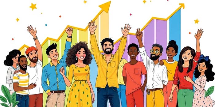 Set financial goals and visualize your progress with graphs
