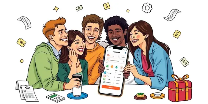 Easily split bills and expenses with friends using this app