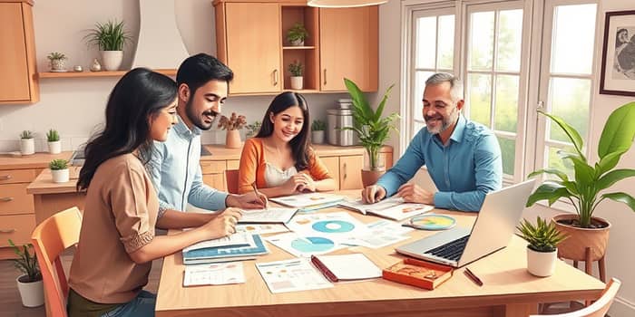 Create shared budgets with your partner or family