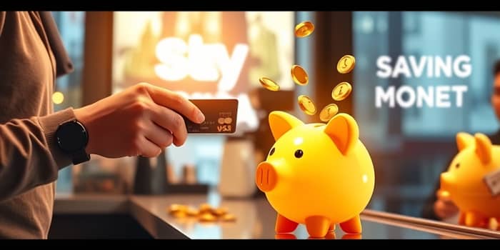 Round up purchases to save spare change automatically