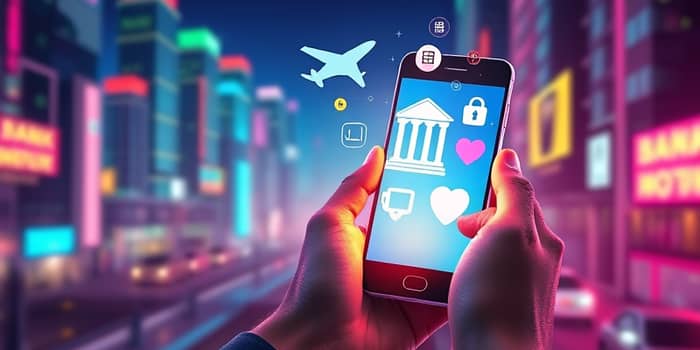 Insurance options bundled with mobile banking apps
