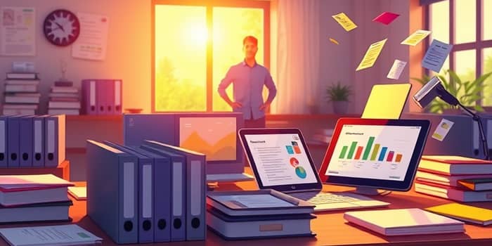 Organize financial documents for easier decision-making