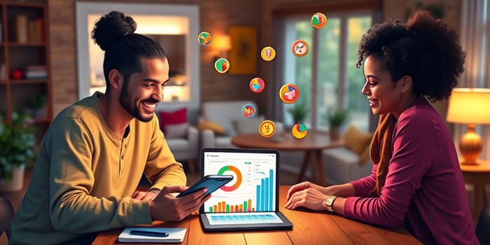 Create shared budgets for couples or roommates easily