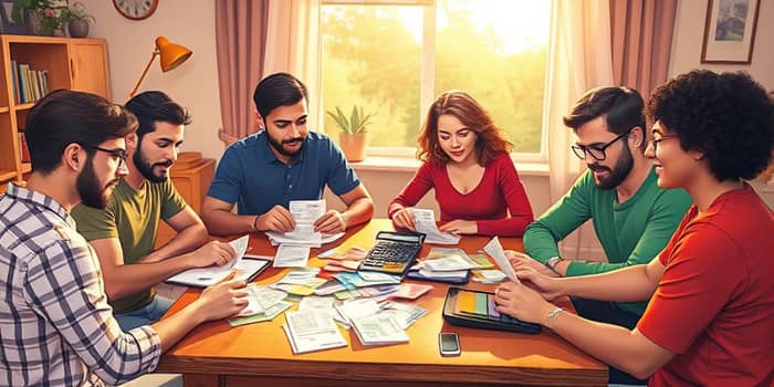 Split bills fairly when living with roommates