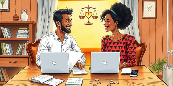 Share financial responsibilities fairly in a relationship