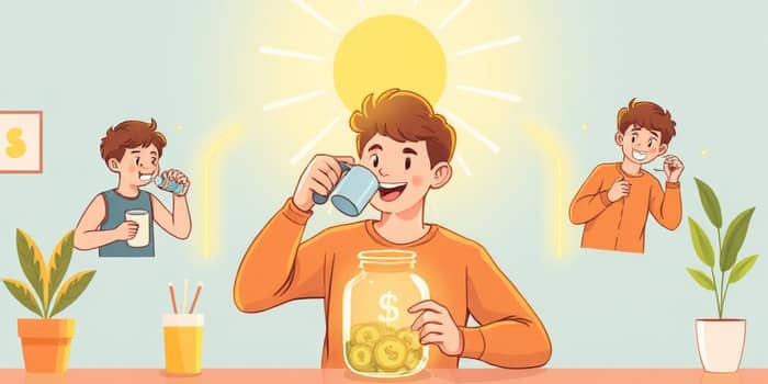 Improve financial habits with habit stacking