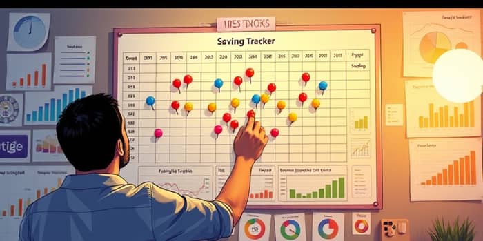 Use visual tools to stay motivated while saving