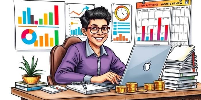 Set up a monthly financial check-in that sticks