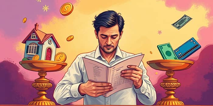 Track net worth across assets, debts, and investments