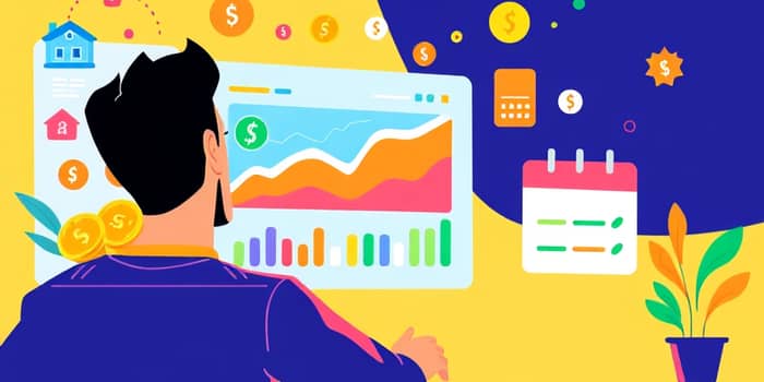 Track net worth and monitor progress over time