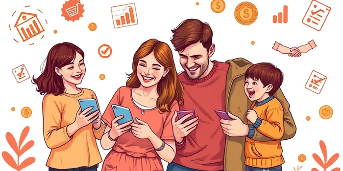 Choose apps with shared wallets for couples or families