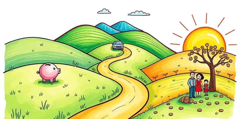 Set short, medium, and long-term financial goals
